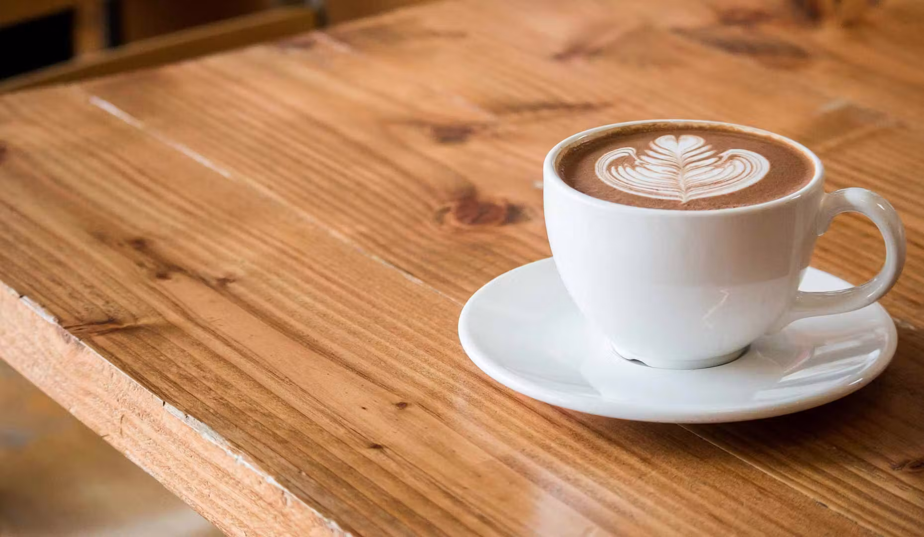coffee on a table